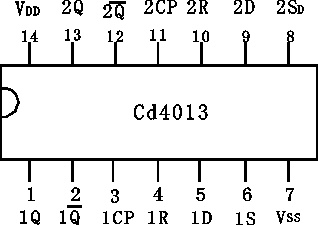 五一电子商品说明:《cd4013双d触发器 》